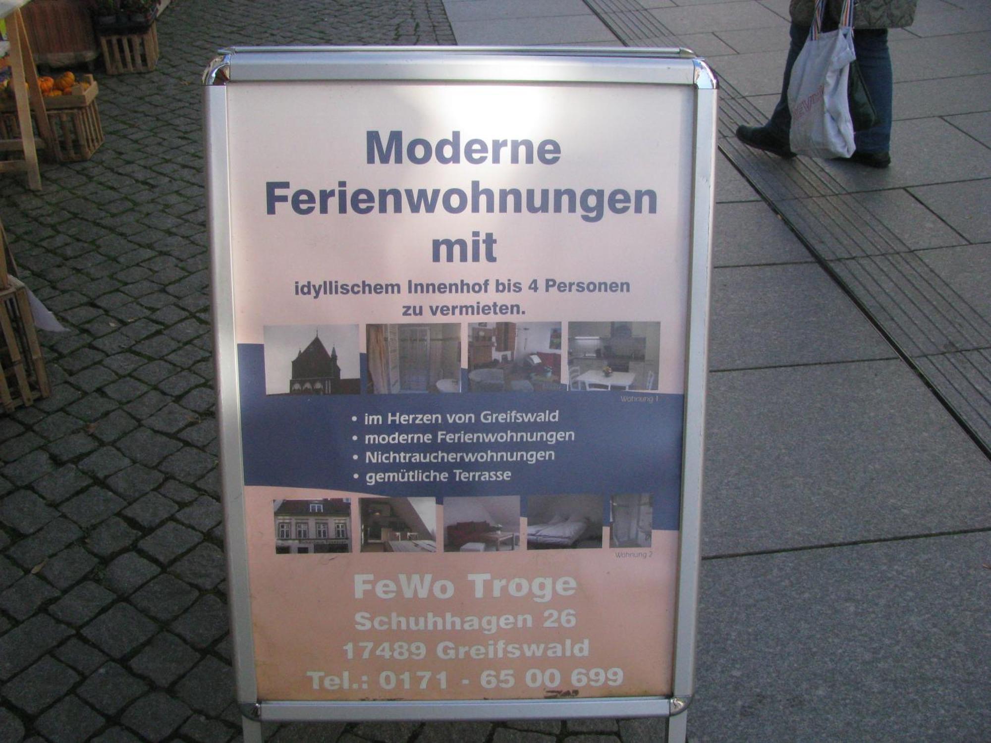 Ferienwohnung Troge Greifswald Exterior foto